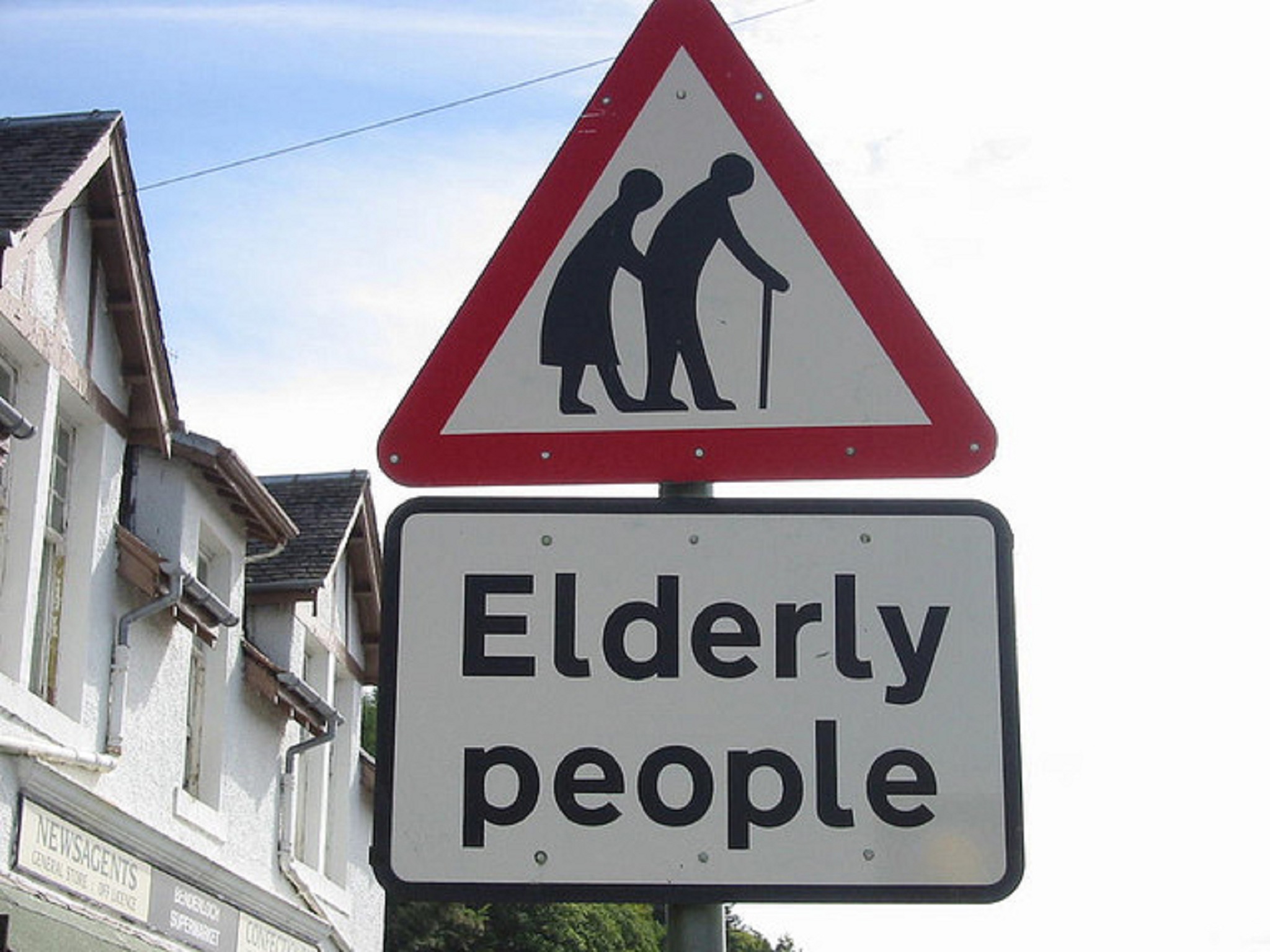 elderly-road-sign